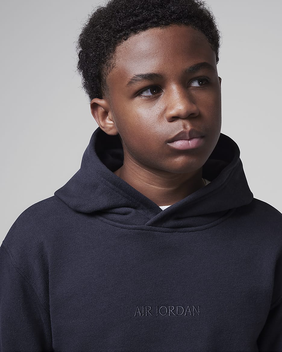 Air Jordan Big Kids Fleece Pullover Hoodie